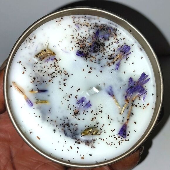 Hand crafted limited edition "Vintage Floral" Zen-Me candle - Picture 6 of 6